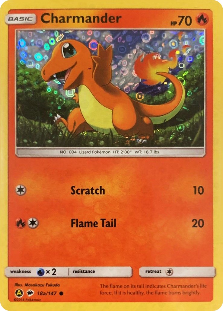 Charmander (18a/147) (General Mills Cereal Foil) [Alternate Art Promos] | Jomio and Rueliete's Cards and Comics