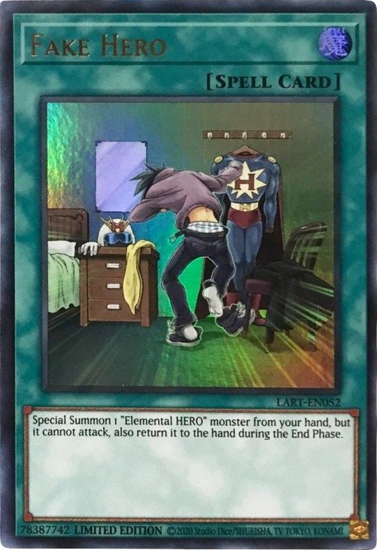 Fake Hero [LART-EN052] Ultra Rare | Jomio and Rueliete's Cards and Comics