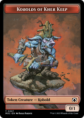 Bird // Kobolds of Kher Keep Double-Sided Token [March of the Machine Commander Tokens] | Jomio and Rueliete's Cards and Comics