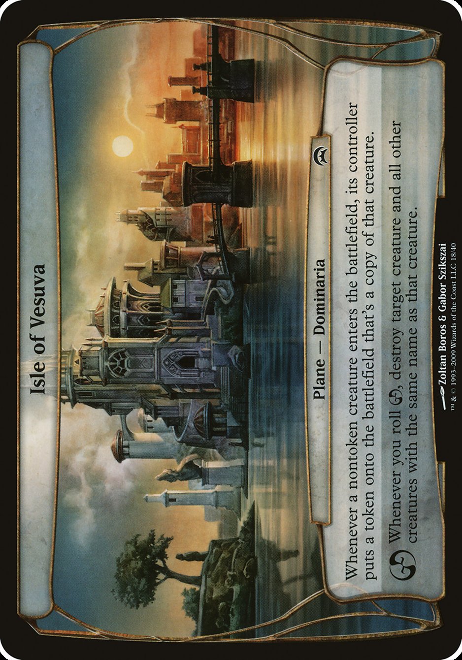 Isle of Vesuva (Planes) [Planechase Planes] | Jomio and Rueliete's Cards and Comics