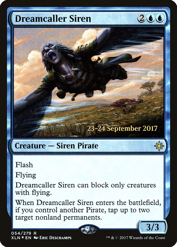 Dreamcaller Siren [Ixalan Prerelease Promos] | Jomio and Rueliete's Cards and Comics