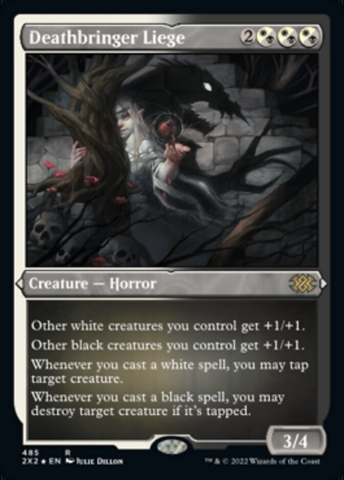 Deathbringer Liege (Foil Etched) [Double Masters 2022] | Jomio and Rueliete's Cards and Comics