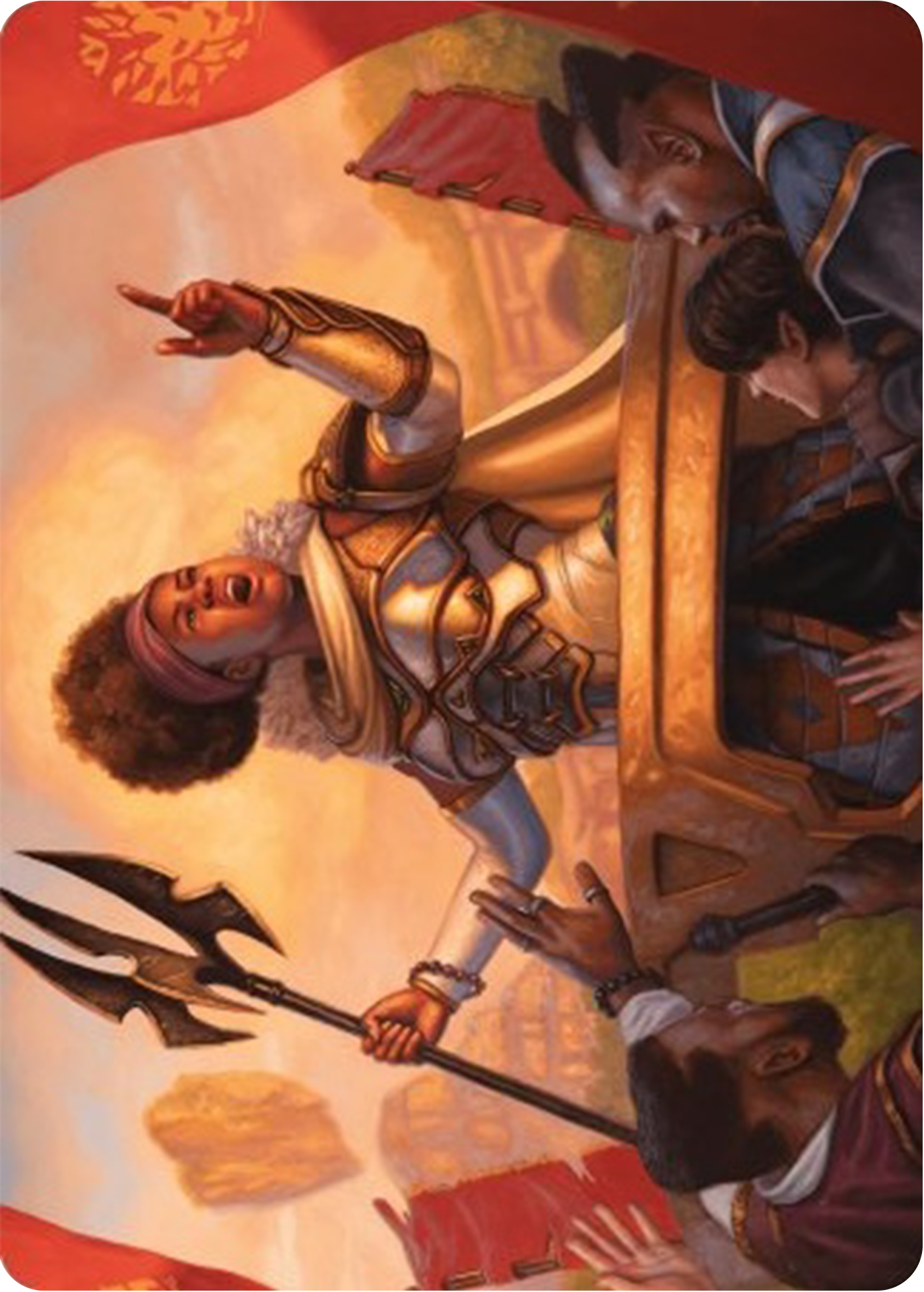 Recruiter of the Guard Art Card [Modern Horizons 3 Art Series] | Jomio and Rueliete's Cards and Comics