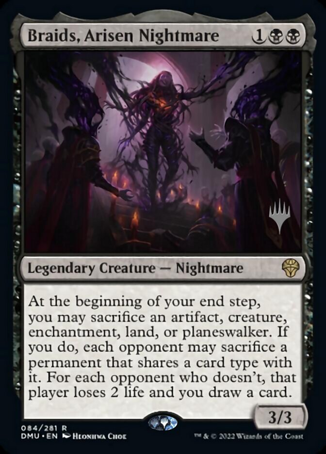 Braids, Arisen Nightmare (Promo Pack) [Dominaria United Promos] | Jomio and Rueliete's Cards and Comics