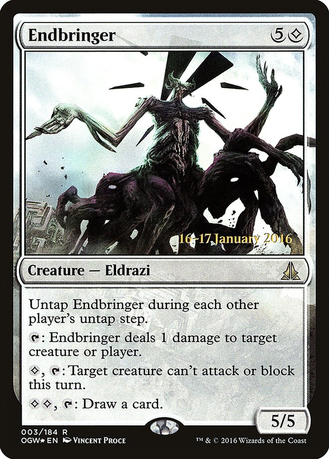 Endbringer [Oath of the Gatewatch Prerelease Promos] | Jomio and Rueliete's Cards and Comics