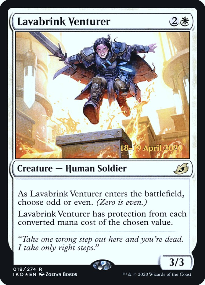 Lavabrink Venturer [Ikoria: Lair of Behemoths Prerelease Promos] | Jomio and Rueliete's Cards and Comics