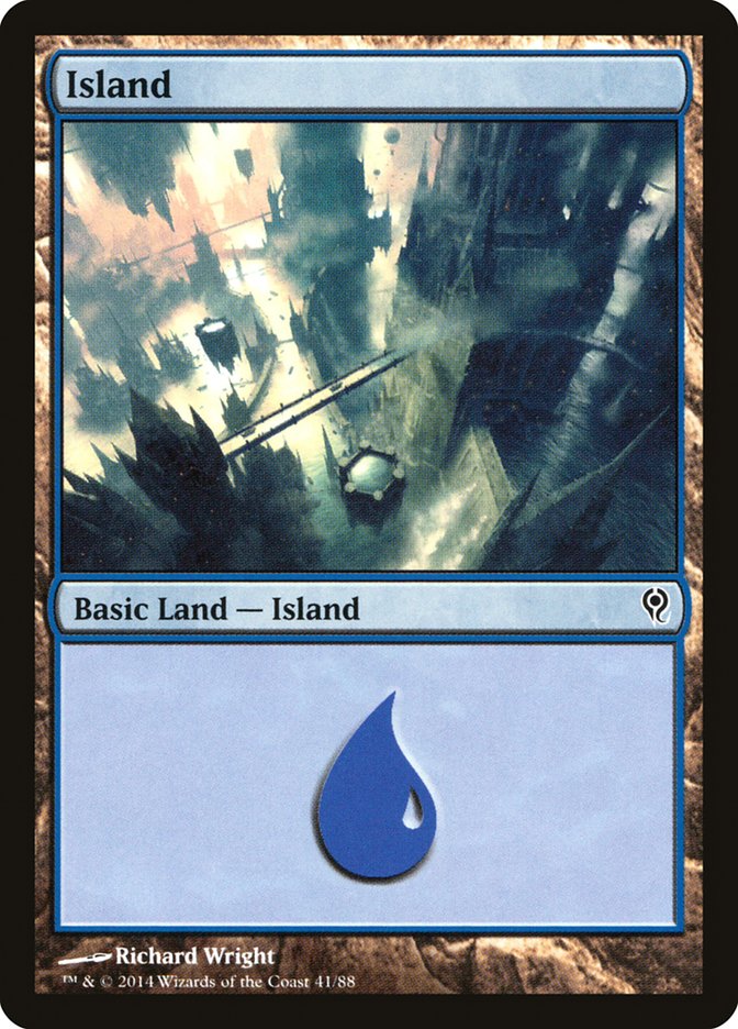 Island (41) [Duel Decks: Jace vs. Vraska] | Jomio and Rueliete's Cards and Comics