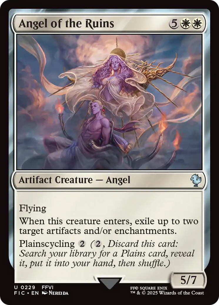 Angel of the Ruins [FINAL FANTASY Commander] | Jomio and Rueliete's Cards and Comics