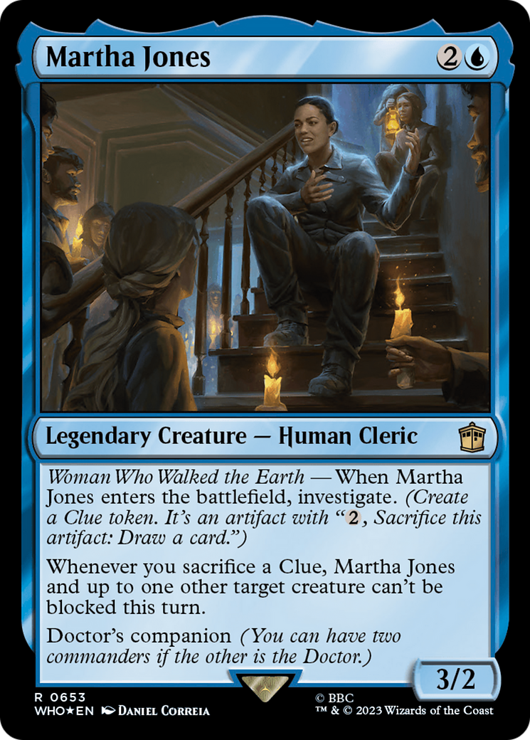 Martha Jones (Surge Foil) [Doctor Who] | Jomio and Rueliete's Cards and Comics
