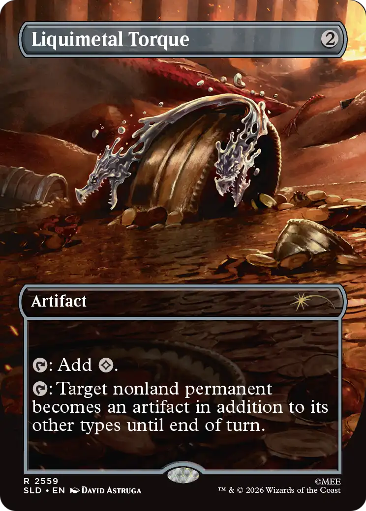 Liquimetal Torque [Secret Lair Drop Series] | Jomio and Rueliete's Cards and Comics