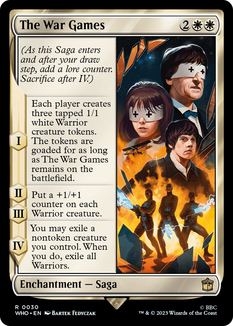 The War Games [Doctor Who] | Jomio and Rueliete's Cards and Comics