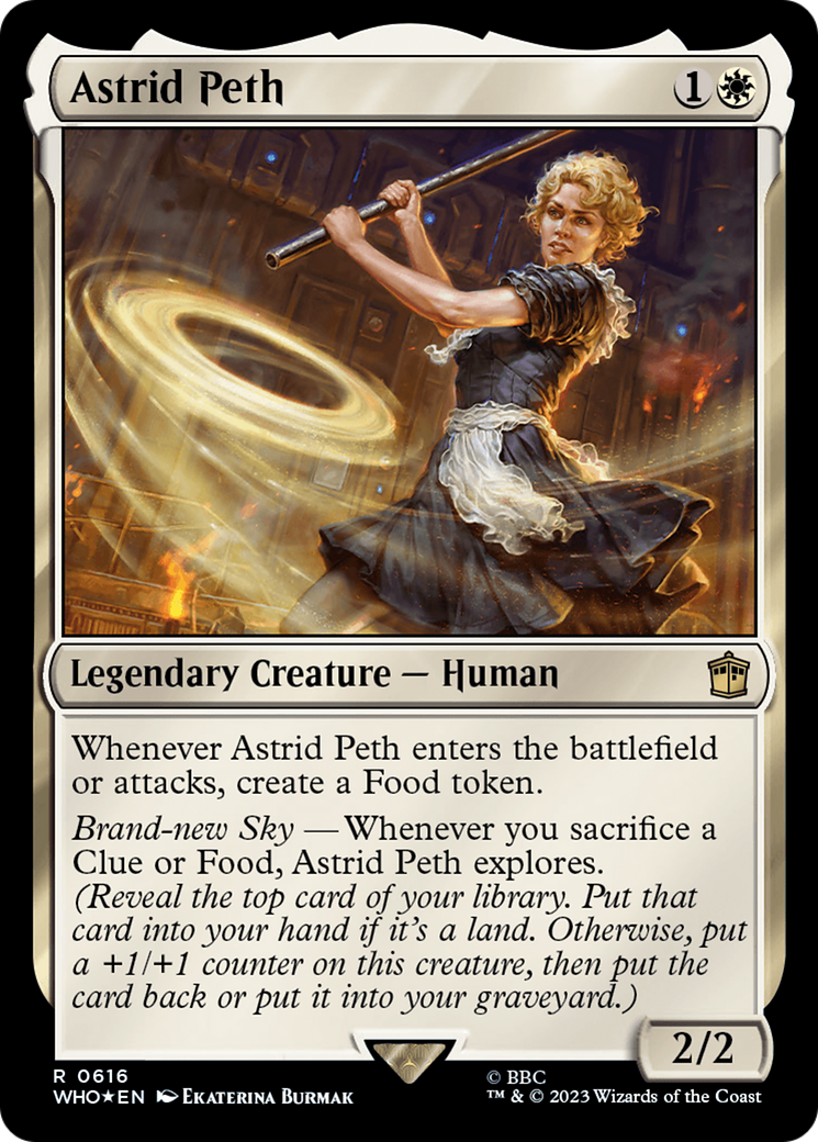 Astrid Peth (Surge Foil) [Doctor Who] | Jomio and Rueliete's Cards and Comics