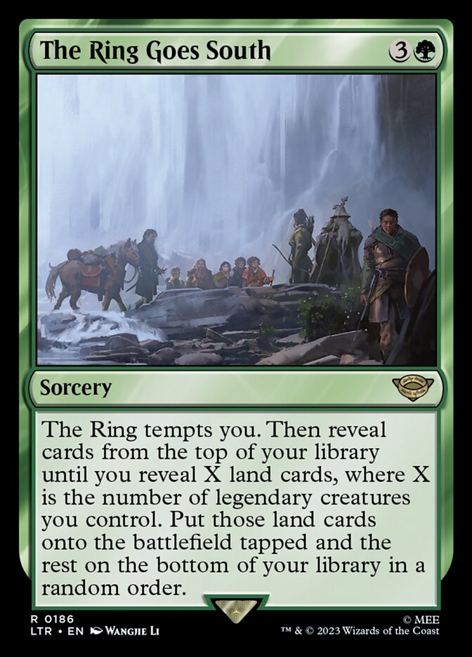 The Ring Goes South [The Lord of the Rings: Tales of Middle-Earth] | Jomio and Rueliete's Cards and Comics