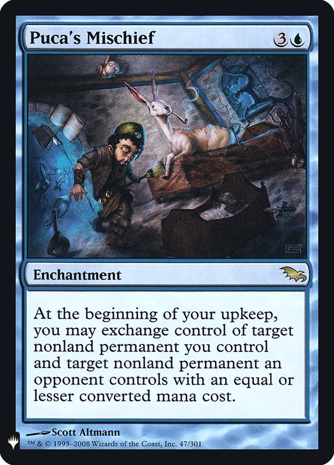 Puca's Mischief [Mystery Booster] | Jomio and Rueliete's Cards and Comics