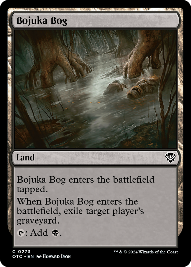 Bojuka Bog [Outlaws of Thunder Junction Commander] | Jomio and Rueliete's Cards and Comics