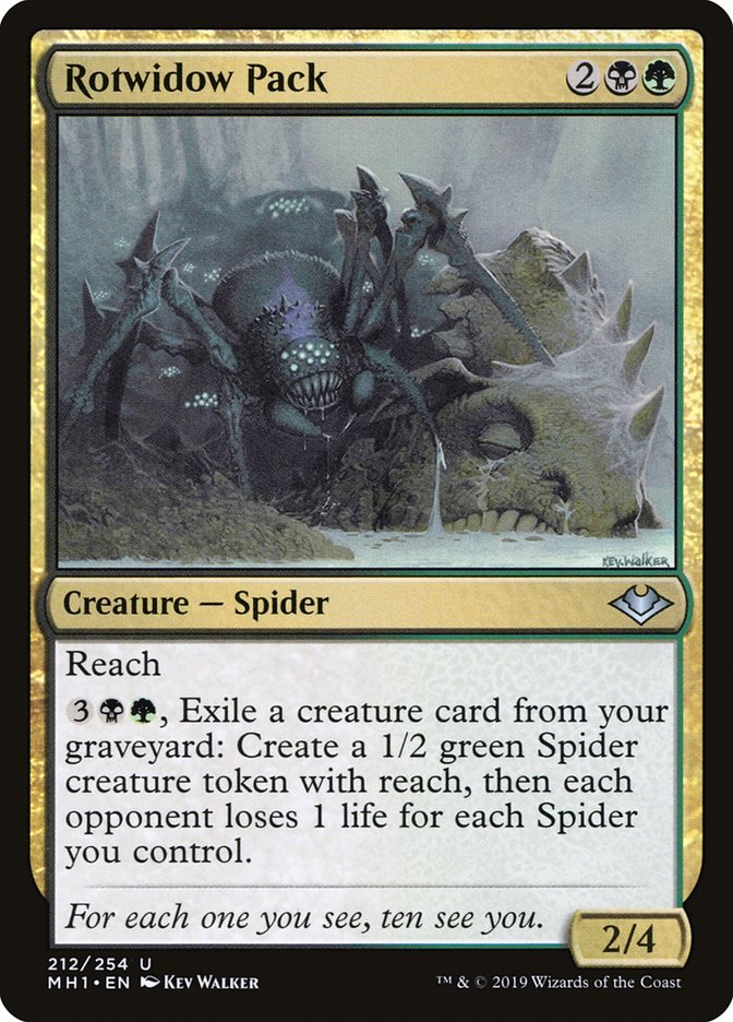 Rotwidow Pack [Modern Horizons] | Jomio and Rueliete's Cards and Comics