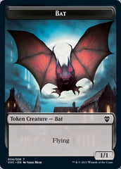 Blood // Bat Double-Sided Token [Innistrad: Crimson Vow Commander Tokens] | Jomio and Rueliete's Cards and Comics