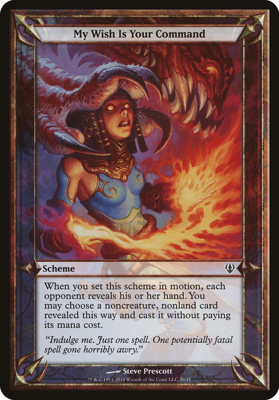 My Wish Is Your Command (Schemes) [Archenemy Schemes] | Jomio and Rueliete's Cards and Comics