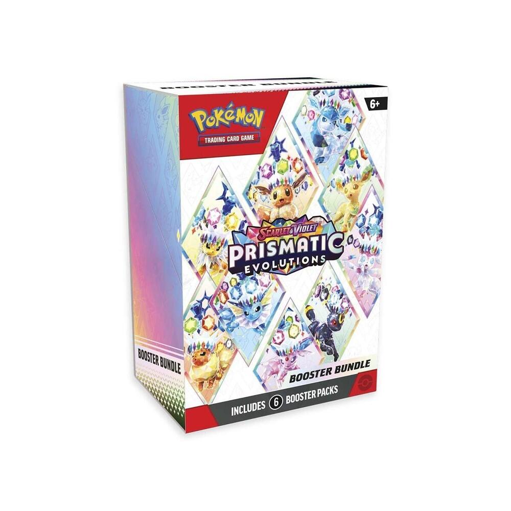 Prismatic Evolutions Booster Bundle | Jomio and Rueliete's Cards and Comics