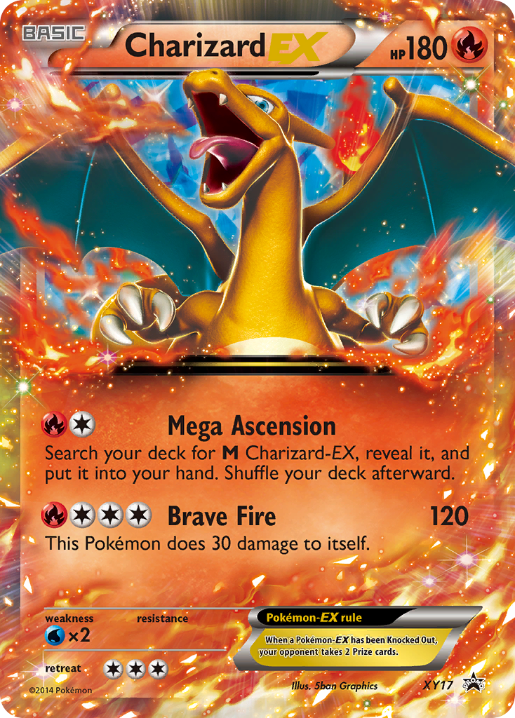 Charizard EX (XY17) [XY: Black Star Promos] | Jomio and Rueliete's Cards and Comics