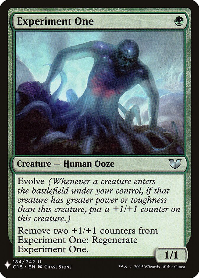 Experiment One [Mystery Booster] | Jomio and Rueliete's Cards and Comics
