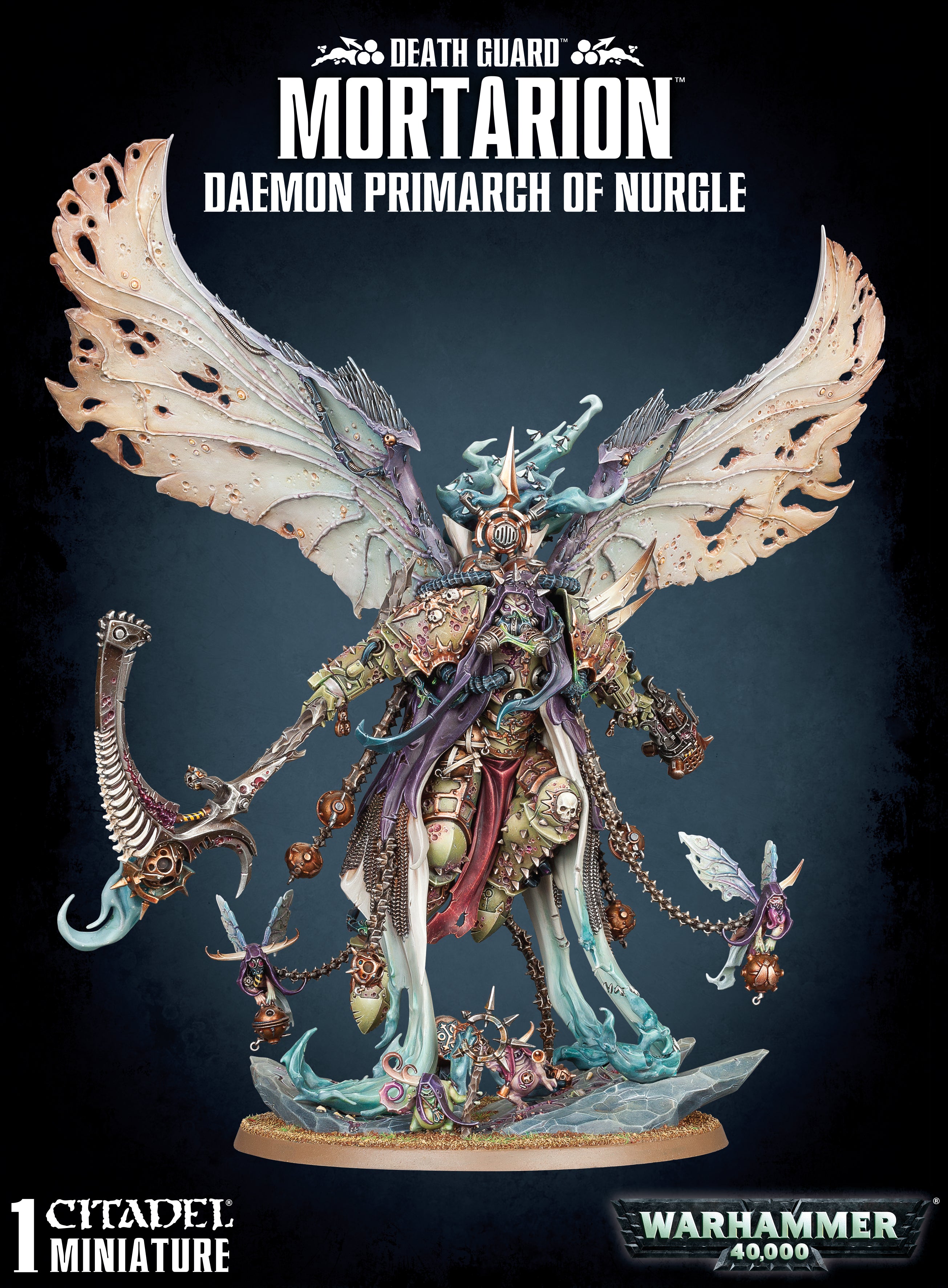 Warhammer 40,000: Death Guard - Mortarion, Daemon Primarch of Nurgle | Jomio and Rueliete's Cards and Comics