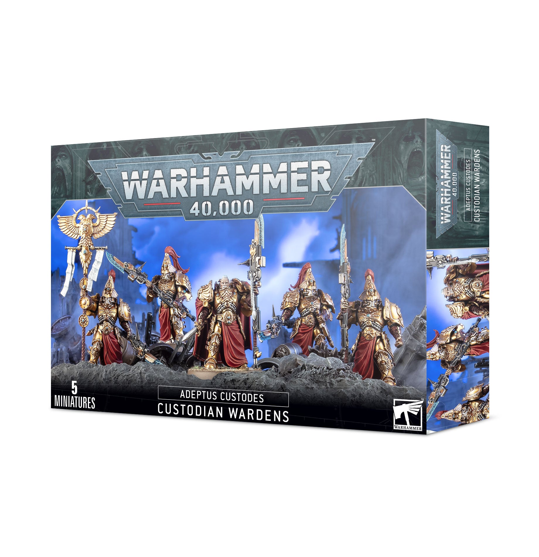 Warhammer 40,000: Adeptus Custodes - Custodian Wardens | Jomio and Rueliete's Cards and Comics