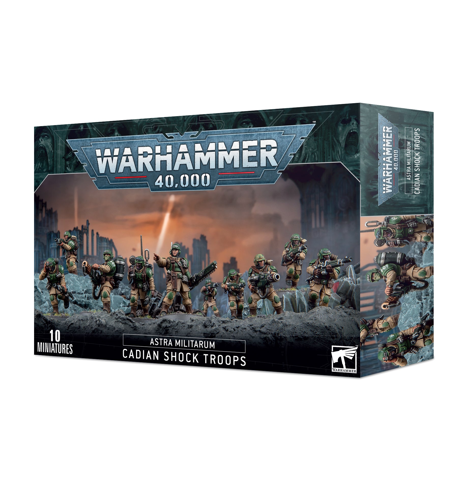 Warhammer 40,000: Astra Militarum - Cadian Shock Troops | Jomio and Rueliete's Cards and Comics
