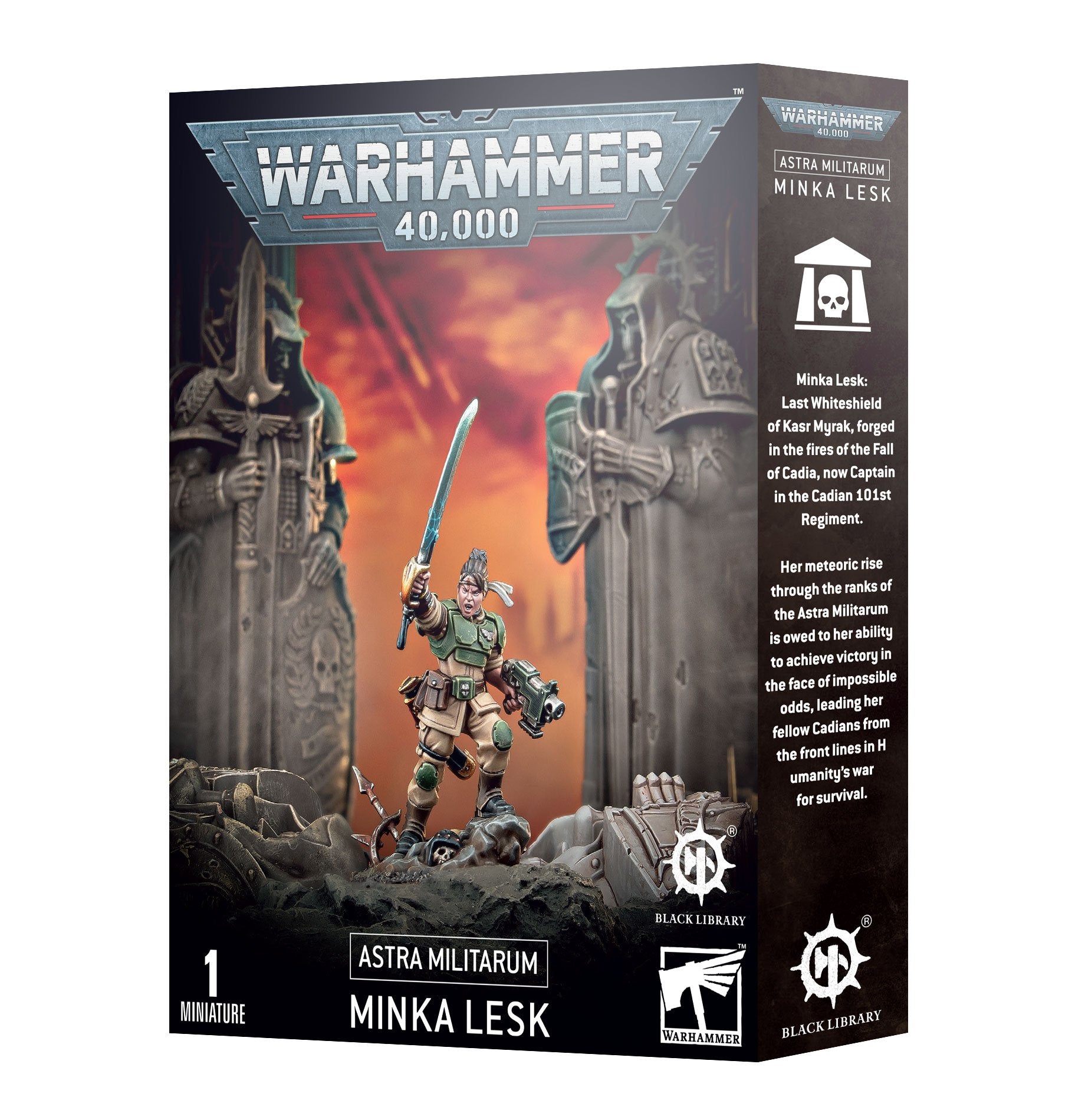 Warhammer 40,000: Astra Militarum - Minka Lesk | Jomio and Rueliete's Cards and Comics
