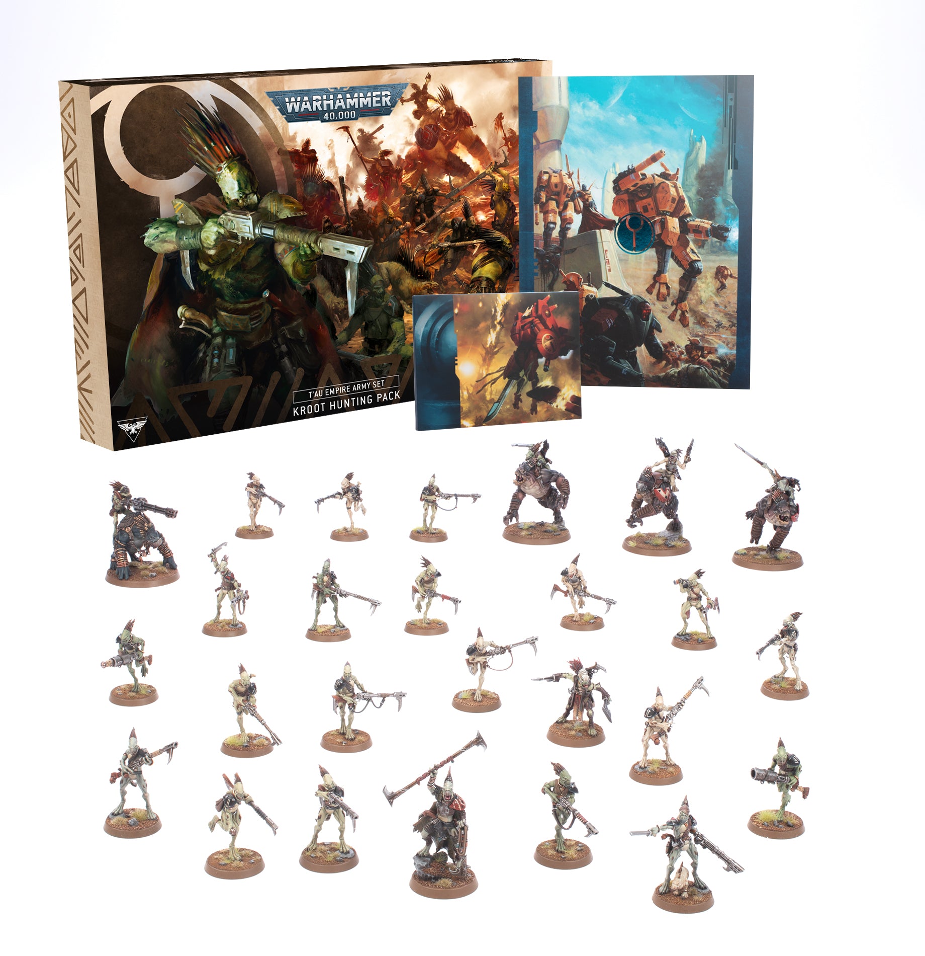 Warhammer 40,000: T'au Empire - Kroot Hunting Pack | Jomio and Rueliete's Cards and Comics