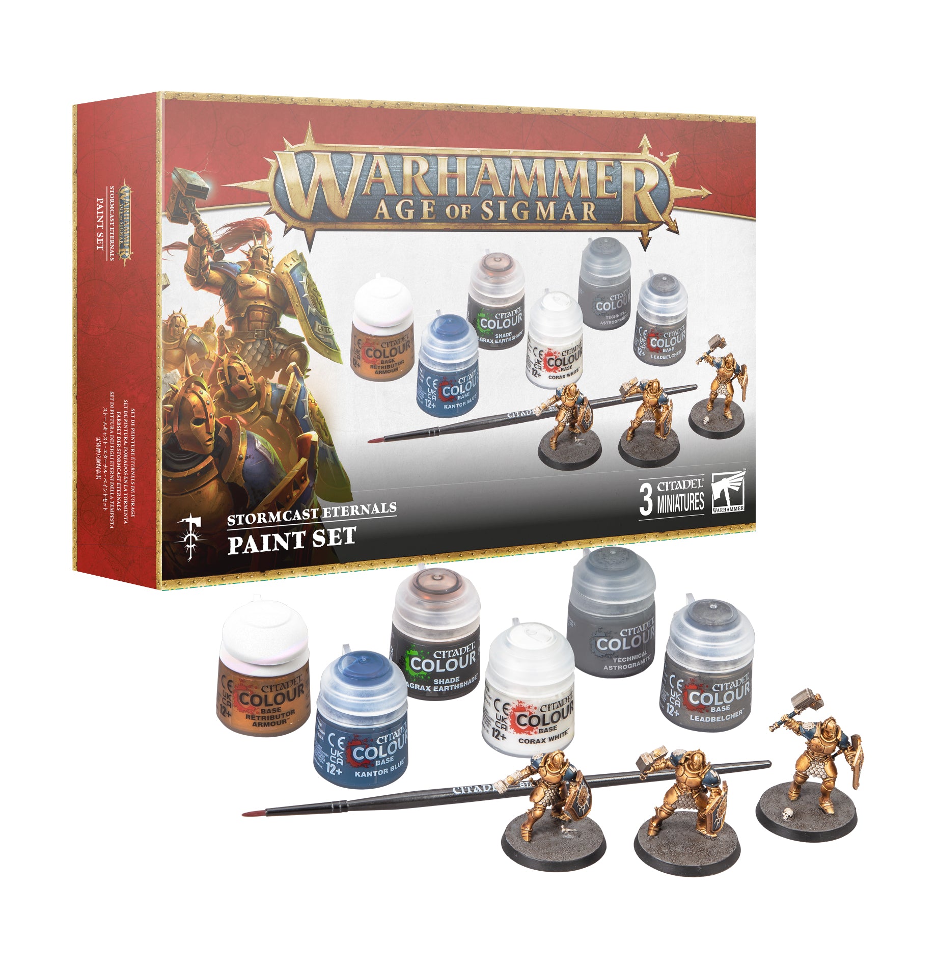 Warhammer Age of Sigmar: Stormcast Eternals Paints Set | Jomio and Rueliete's Cards and Comics