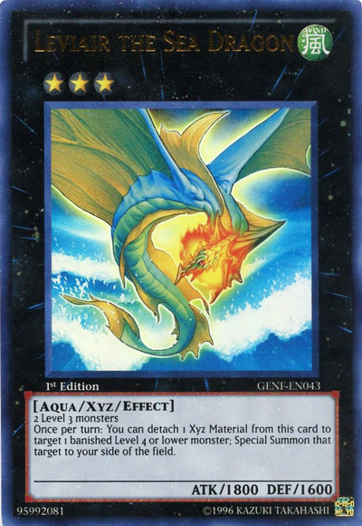 Leviair the Sea Dragon [GENF-EN043] Ultra Rare | Jomio and Rueliete's Cards and Comics