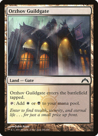 Orzhov Guildgate [Gatecrash] | Jomio and Rueliete's Cards and Comics