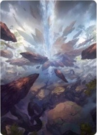 Prismatic Vista Art Card [Zendikar Rising Art Series] | Jomio and Rueliete's Cards and Comics