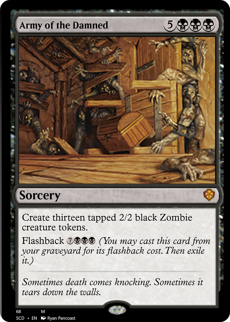 Army of the Damned [Starter Commander Decks] | Jomio and Rueliete's Cards and Comics