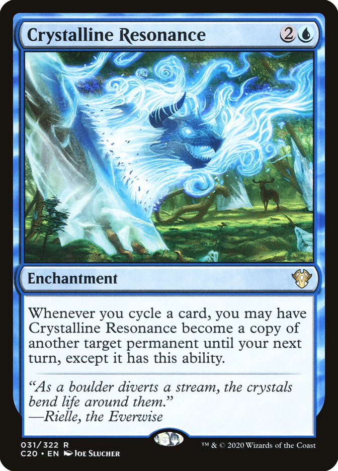 Crystalline Resonance [Commander 2020] | Jomio and Rueliete's Cards and Comics