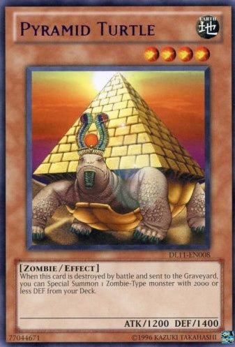 Pyramid Turtle (Purple) [DL11-EN008] Rare | Jomio and Rueliete's Cards and Comics