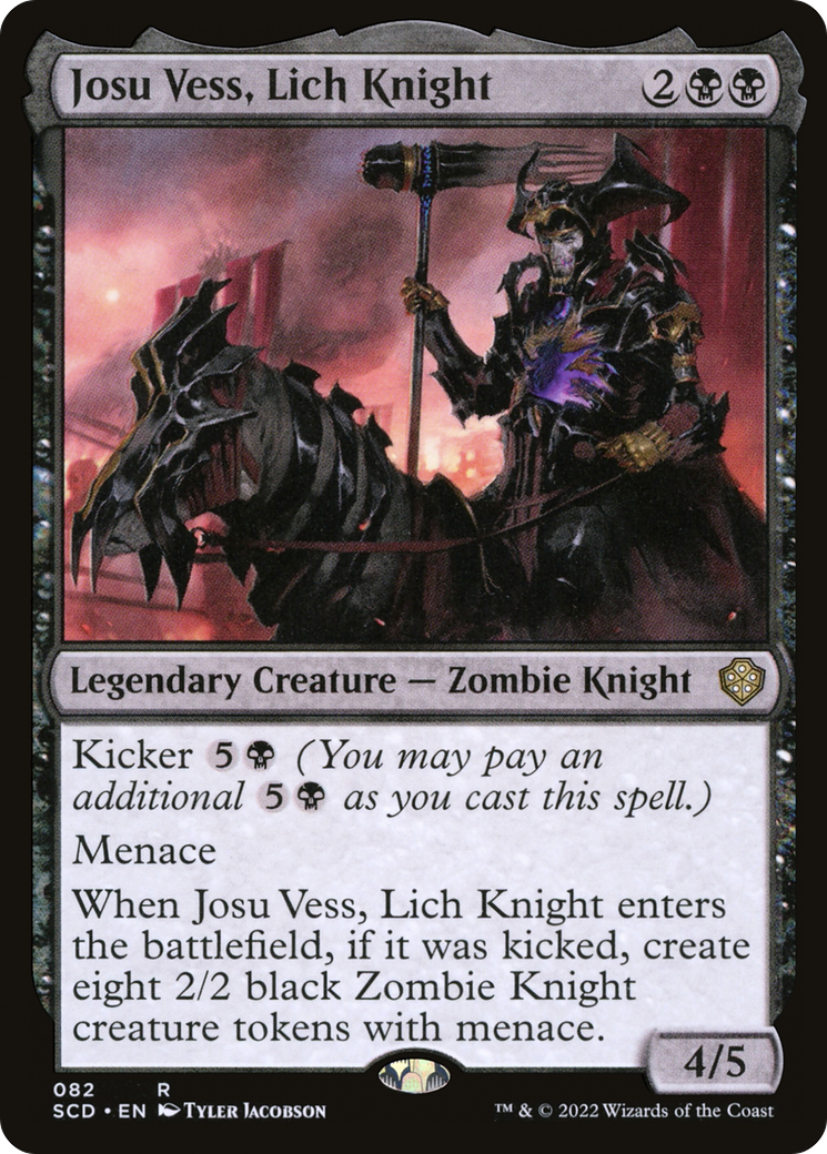 Josu Vess, Lich Knight [Starter Commander Decks] | Jomio and Rueliete's Cards and Comics