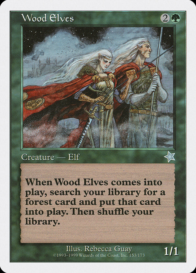 Wood Elves [Starter 1999] | Jomio and Rueliete's Cards and Comics