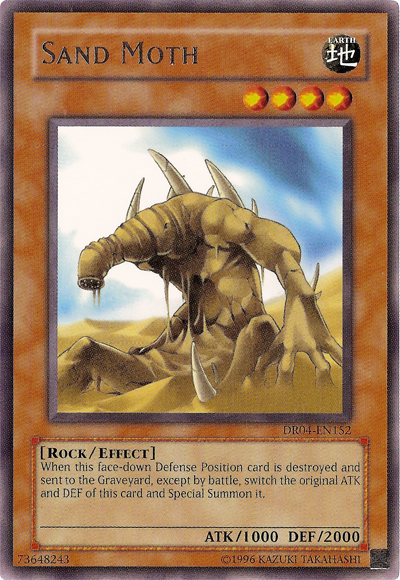 Sand Moth [DR04-EN152] Rare | Jomio and Rueliete's Cards and Comics