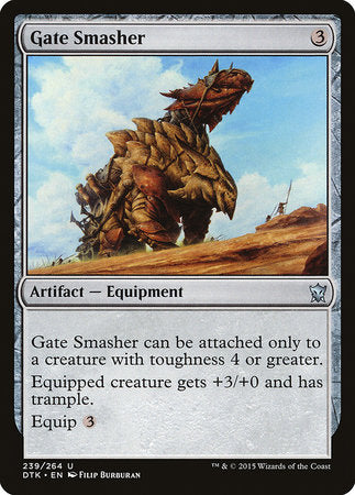 Gate Smasher [Dragons of Tarkir] | Jomio and Rueliete's Cards and Comics