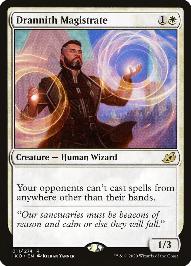 Drannith Magistrate [Ikoria: Lair of Behemoths] | Jomio and Rueliete's Cards and Comics