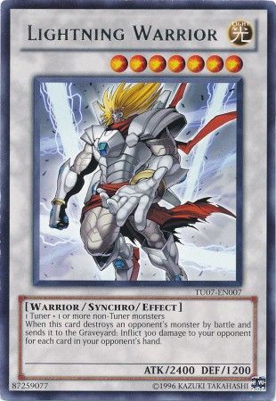 Lightning Warrior [TU07-EN007] Rare | Jomio and Rueliete's Cards and Comics