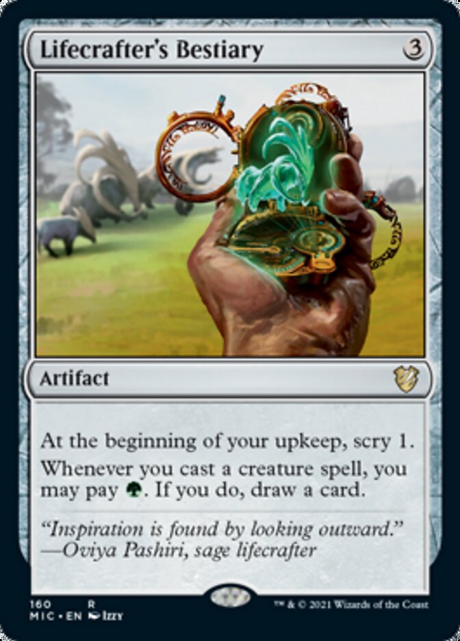 Lifecrafter's Bestiary [Innistrad: Midnight Hunt Commander] | Jomio and Rueliete's Cards and Comics