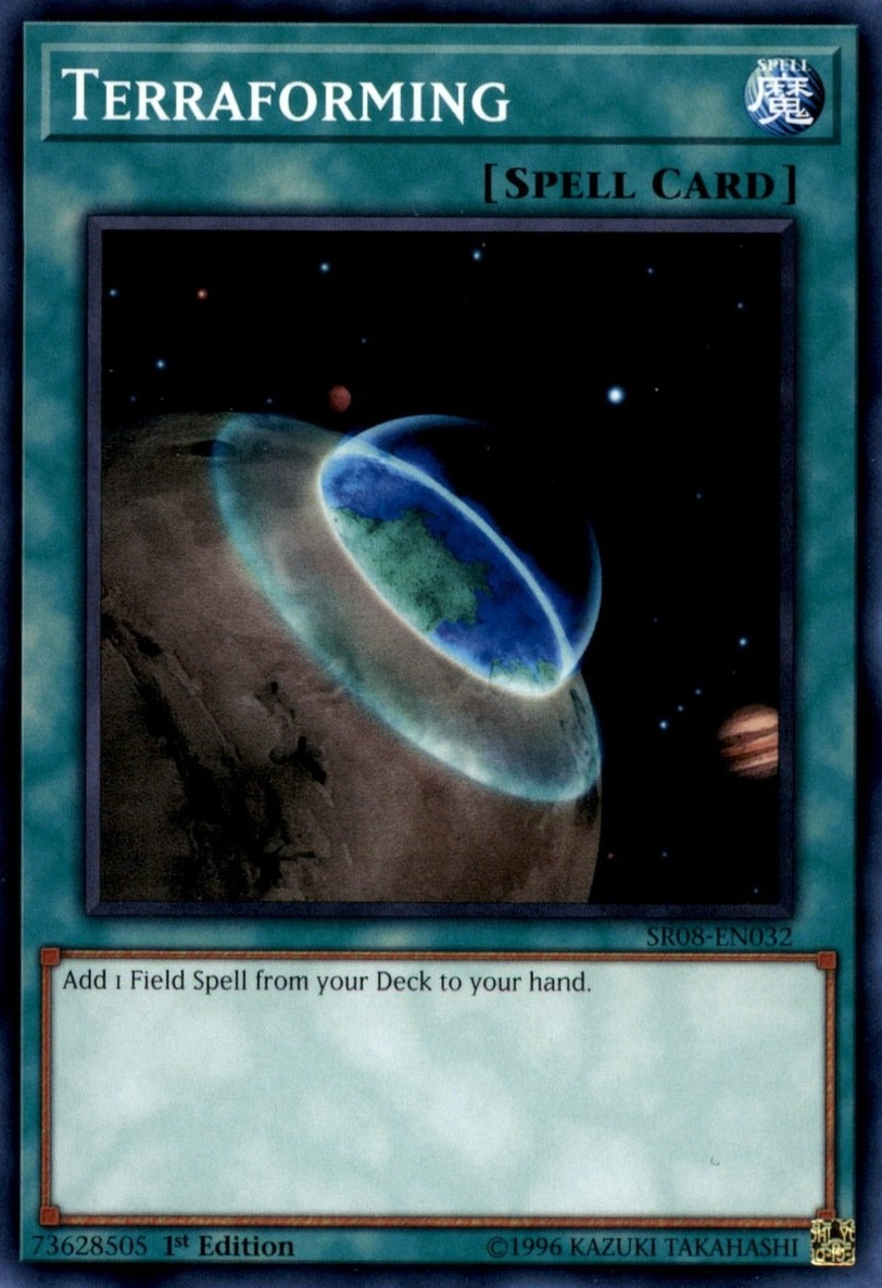 Terraforming [SR08-EN032] Common | Jomio and Rueliete's Cards and Comics