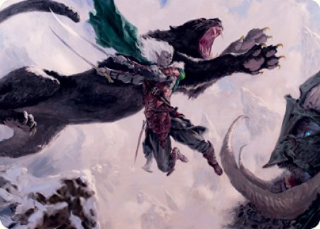 Drizzt Do'Urden Art Card [Dungeons & Dragons: Adventures in the Forgotten Realms Art Series] | Jomio and Rueliete's Cards and Comics