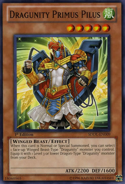 Dragunity Primus Pilus [SDDL-EN009] Common | Jomio and Rueliete's Cards and Comics