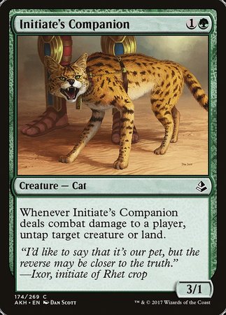 Initiate's Companion [Amonkhet] | Jomio and Rueliete's Cards and Comics