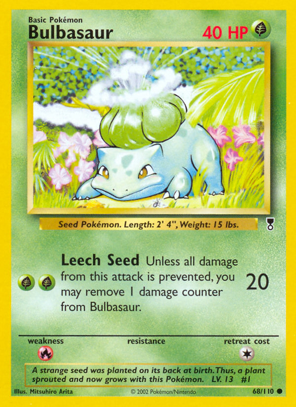 Bulbasaur (68/110) [Legendary Collection] | Jomio and Rueliete's Cards and Comics