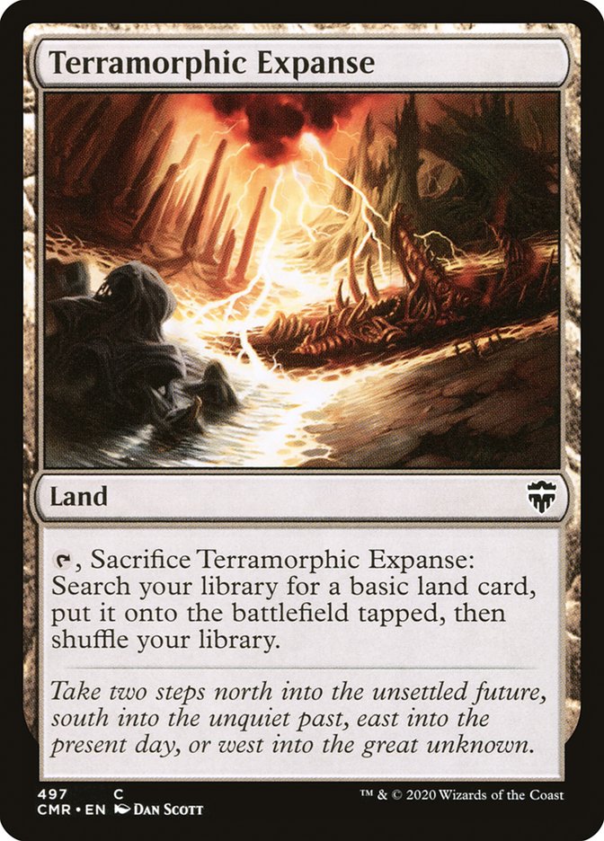 Terramorphic Expanse (497) [Commander Legends] | Jomio and Rueliete's Cards and Comics
